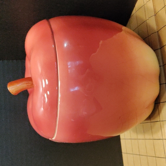 Otagiri 1984 large vintage apple cookie jar - Picture 4 of 16